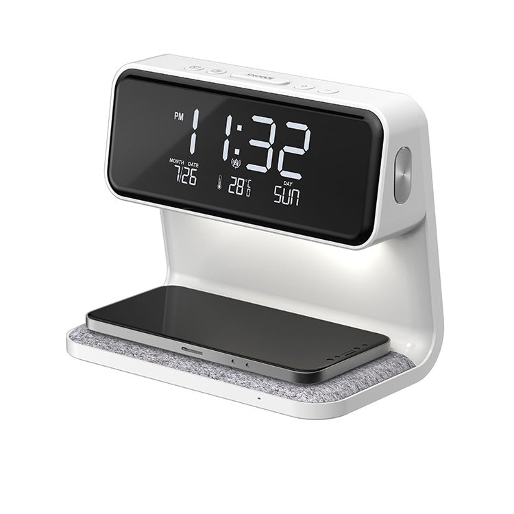 Wireless charger lamp desk accessories