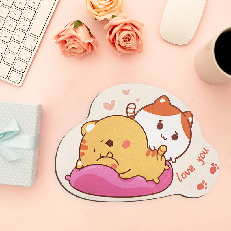 Cartoon animal mouse pad
