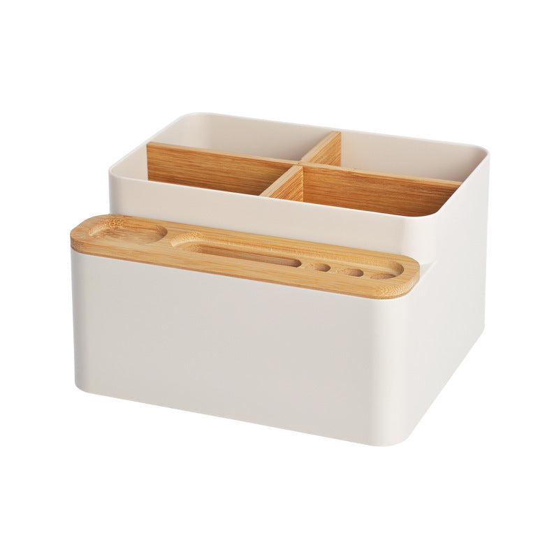 Desk storage box office accessories