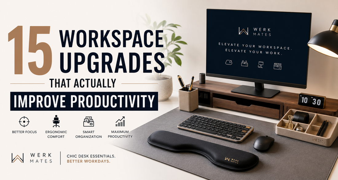 15 Workspace Upgrades That Actually Improve Productivity