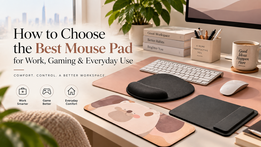 How to Choose the Best Mouse Pad for Work, Gaming & Everyday Use