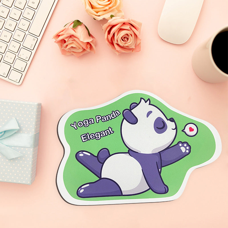 Cartoon animal mouse pad