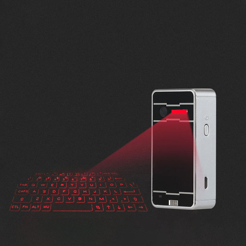 Laser projection keyboard office desk accessories