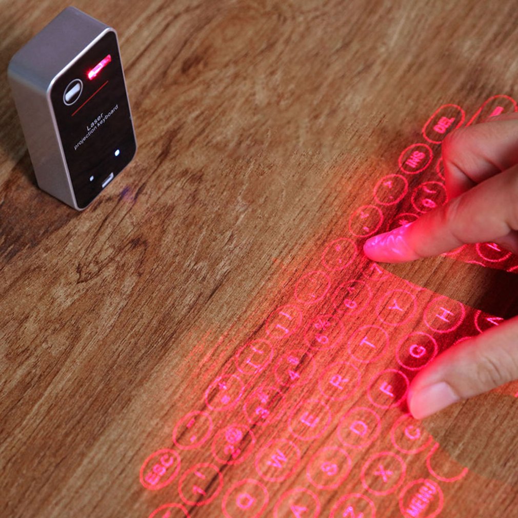 Wireless Laser Projection Keyboard